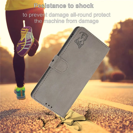 For Samsung Galaxy A36 5G Case Happy Cat Pattern Imprinted Leather Wallet Phone Cover