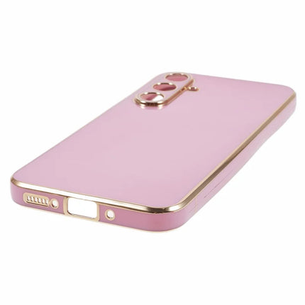 For Samsung Galaxy A16 4G / 5G Case TPU Slim Fit Shockproof Phone Cover 6D Electroplating