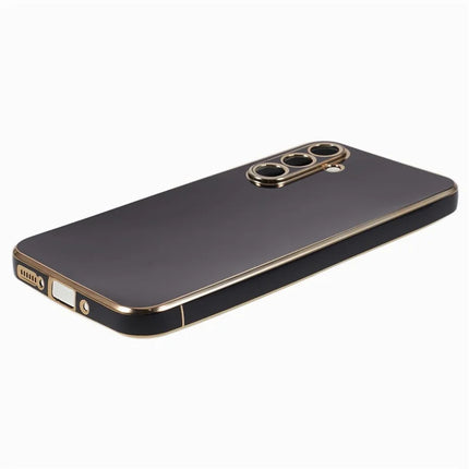 For Samsung Galaxy A56 5G Case TPU Slim Fit Shockproof Phone Cover 6D Electroplating