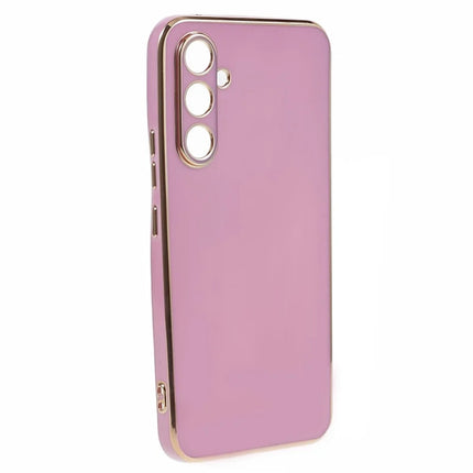 For Samsung Galaxy A56 5G Case TPU Slim Fit Shockproof Phone Cover 6D Electroplating