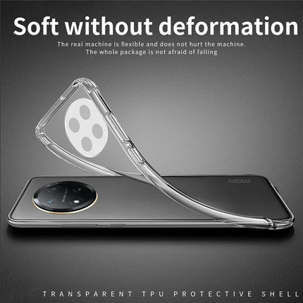MOFI For Honor Magic7 Lite 5G / X9c 5G / X60 Pro 5G Case Anti-Scratch Clear Soft TPU Phone Cover