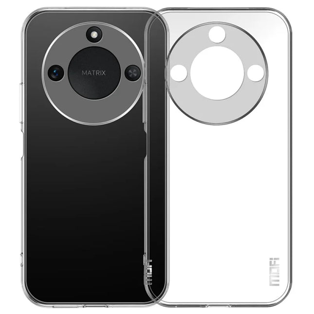 MOFI For Honor X60 5G Case Anti-Scratch Clear Soft TPU Phone Cover