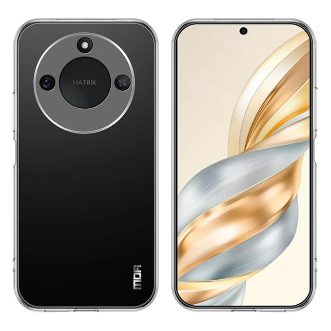 MOFI For Honor X60 5G Case Anti-Scratch Clear Soft TPU Phone Cover
