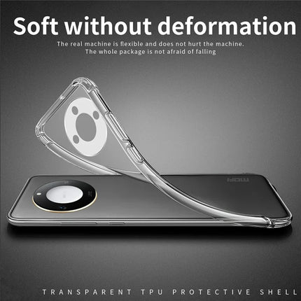 MOFI For Honor X60 5G Case Anti-Scratch Clear Soft TPU Phone Cover