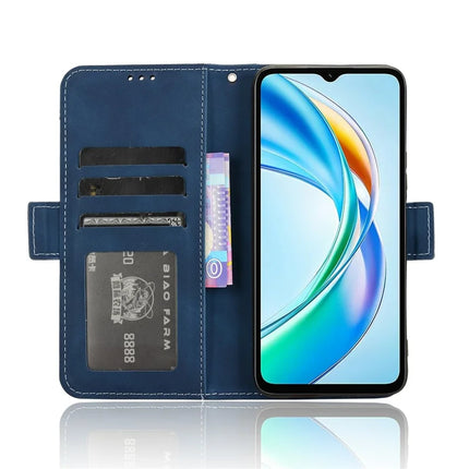 For Honor X5b Plus / X5b Leather Case Phone Wallet Cover with Multiple Card Slots
