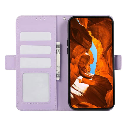 ABEEL For Google Pixel 9a Case Leather Phone Cover with RFID Blocking Wallet