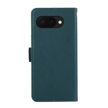 ABEEL For Google Pixel 9a Case Leather Phone Cover with RFID Blocking Wallet