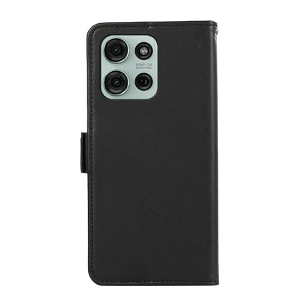 ABEEL For Motorola Moto G75 5G Case Leather Phone Cover with RFID Blocking Wallet