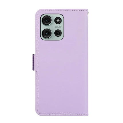ABEEL For Motorola Moto G75 5G Case Leather Phone Cover with RFID Blocking Wallet