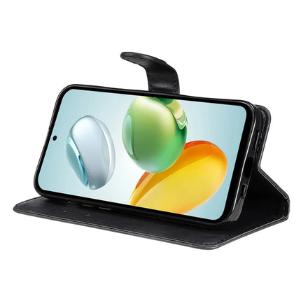 For Honor Play 60 Plus 5G / Play 9T / X7c 4G / 200 Smart 5G Case Solid Color Leather Mobile Cover Wallet Stand with Strap