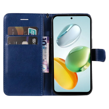 For Honor Play 60 Plus 5G / Play 9T / X7c 4G / 200 Smart 5G Case Solid Color Leather Mobile Cover Wallet Stand with Strap