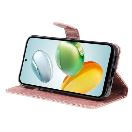 For Honor Play 60 Plus 5G / Play 9T / X7c 4G / 200 Smart 5G Case Solid Color Leather Mobile Cover Wallet Stand with Strap