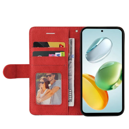 For Honor Play 60 Plus 5G / Play 9T / X7c 4G / 200 Smart 5G Leather Case Wallet Stand Color Splicing Phone Cover