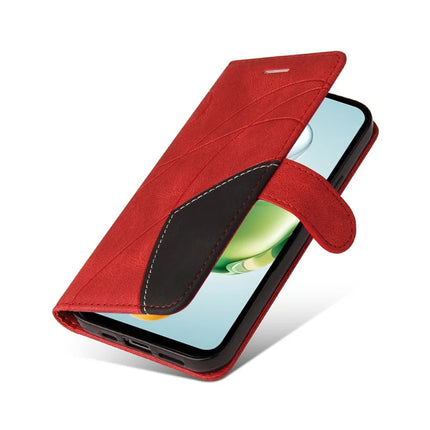 For Honor Play 60 Plus 5G / Play 9T / X7c 4G / 200 Smart 5G Leather Case Wallet Stand Color Splicing Phone Cover