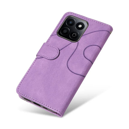 For Honor Play 60 Plus 5G / Play 9T / X7c 4G / 200 Smart 5G Leather Case Wallet Stand Color Splicing Phone Cover