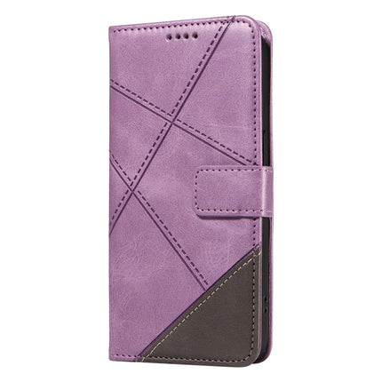 For Honor Play 60 Plus 5G / Play 9T / X7c 4G / 200 Smart 5G Leather Case Geometric Line Wallet Phone Cover