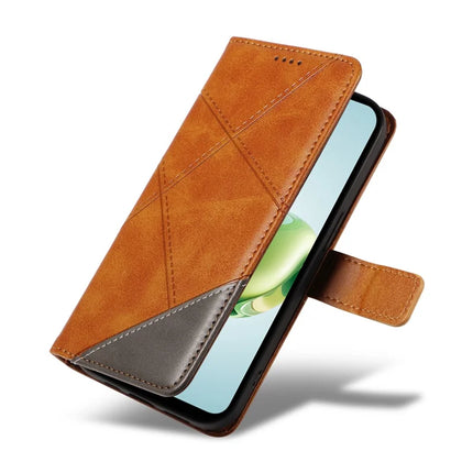 For Honor Play 60 Plus 5G / Play 9T / X7c 4G / 200 Smart 5G Leather Case Geometric Line Wallet Phone Cover