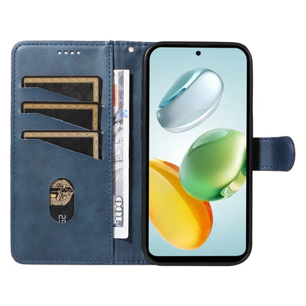 For Honor Play 60 Plus 5G / Play 9T / X7c 4G / 200 Smart 5G Wallet Phone Case T-Shape Lines Leather Cover