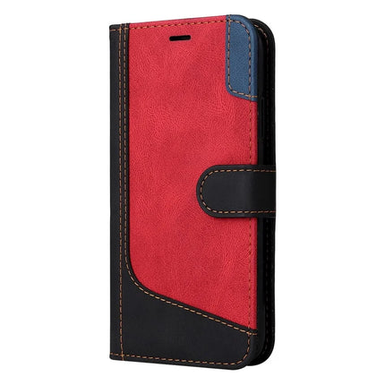 For Honor Play 60 Plus 5G / Play 9T / X7c 4G / 200 Smart 5G Leather Case Wallet Phone Cover 3 Color Splicing