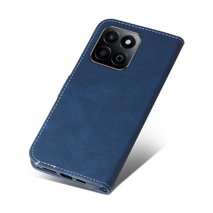 For Honor Play 60 Plus 5G / Play 9T / X7c 4G / 200 Smart 5G Leather Case Wallet Phone Cover 3 Color Splicing