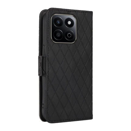 For Honor Play 60 Plus 5G / Play 9T / X7c 4G / 200 Smart 5G Case Rhombus PU Leather Flip Wallet Phone Cover
