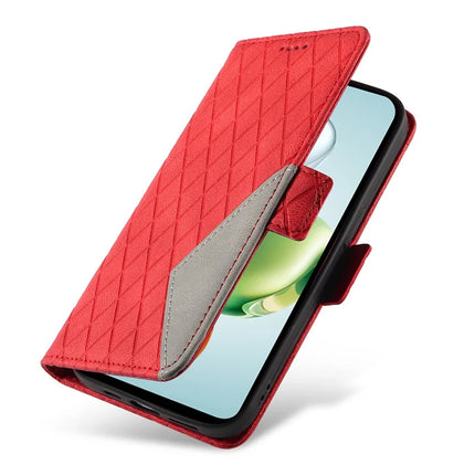 For Honor Play 60 Plus 5G / Play 9T / X7c 4G / 200 Smart 5G Case Rhombus PU Leather Flip Wallet Phone Cover