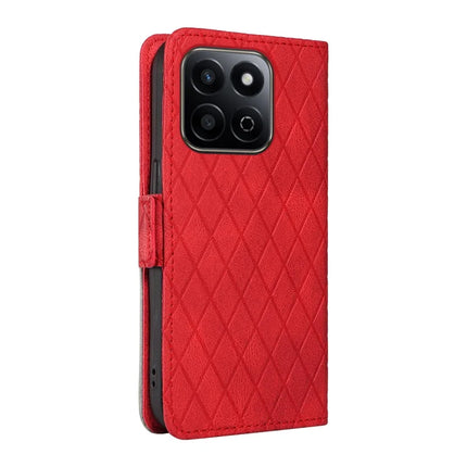 For Honor Play 60 Plus 5G / Play 9T / X7c 4G / 200 Smart 5G Case Rhombus PU Leather Flip Wallet Phone Cover