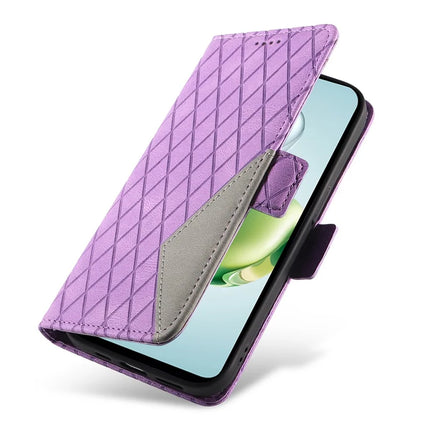 For Honor Play 60 Plus 5G / Play 9T / X7c 4G / 200 Smart 5G Case Rhombus PU Leather Flip Wallet Phone Cover