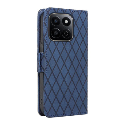 For Honor Play 60 Plus 5G / Play 9T / X7c 4G / 200 Smart 5G Case Rhombus PU Leather Flip Wallet Phone Cover