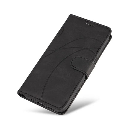 For Honor Play 60 Plus 5G / Play 9T / X7c 4G / 200 Smart 5G Stand Case Wallet Leather Phone Cover Curved Line