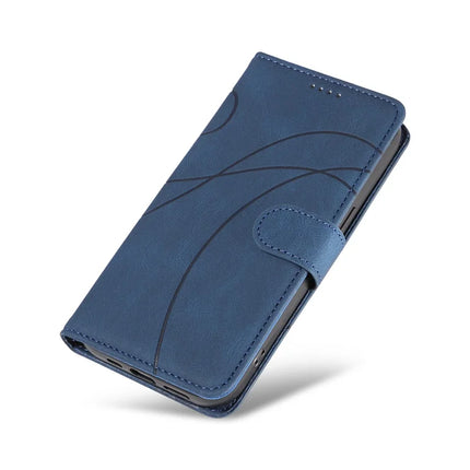 For Honor Play 60 Plus 5G / Play 9T / X7c 4G / 200 Smart 5G Stand Case Wallet Leather Phone Cover Curved Line