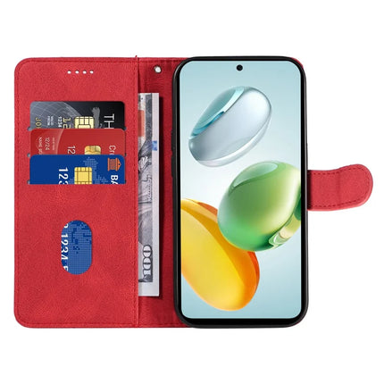 For Honor Play 60 Plus 5G / Play 9T / X7c 4G / 200 Smart 5G Stand Case Wallet Leather Phone Cover Curved Line