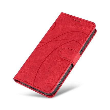 For Honor Play 60 Plus 5G / Play 9T / X7c 4G / 200 Smart 5G Stand Case Wallet Leather Phone Cover Curved Line