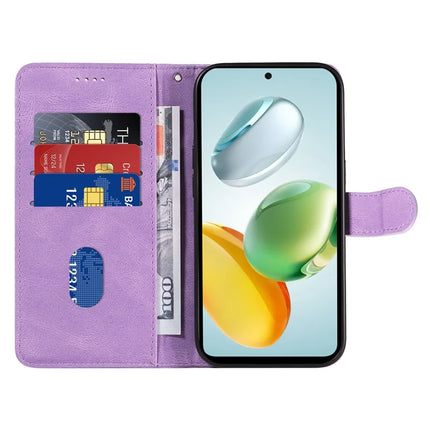 For Honor Play 60 Plus 5G / Play 9T / X7c 4G / 200 Smart 5G Stand Case Wallet Leather Phone Cover Curved Line