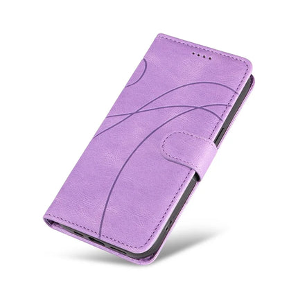 For Honor Play 60 Plus 5G / Play 9T / X7c 4G / 200 Smart 5G Stand Case Wallet Leather Phone Cover Curved Line