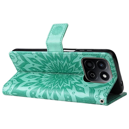 For Honor Play 60 Plus 5G / Play 9T / X7c 4G / 200 Smart 5G Case Sunflower Leather Wallet Phone Cover