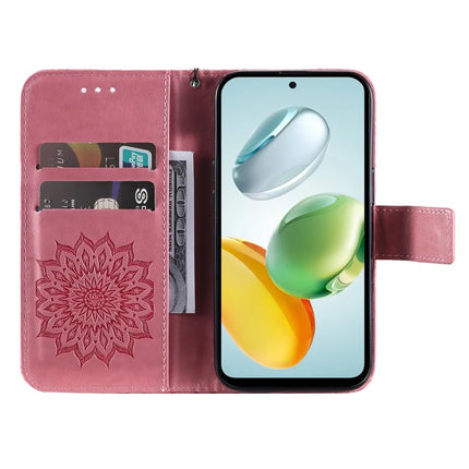 For Honor Play 60 Plus 5G / Play 9T / X7c 4G / 200 Smart 5G Case Sunflower Leather Wallet Phone Cover