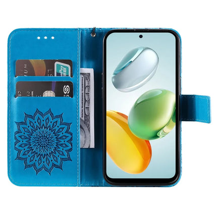 For Honor Play 60 Plus 5G / Play 9T / X7c 4G / 200 Smart 5G Case Sunflower Leather Wallet Phone Cover