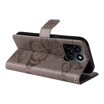 For Honor Play 60 Plus 5G / Play 9T / X7c 4G / 200 Smart 5G Case Butterfly Leather Phone Cover