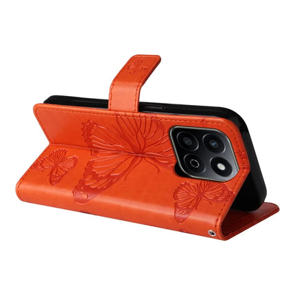 For Honor Play 60 Plus 5G / Play 9T / X7c 4G / 200 Smart 5G Case Butterfly Leather Phone Cover