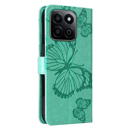 For Honor Play 60 Plus 5G / Play 9T / X7c 4G / 200 Smart 5G Case Butterfly Leather Phone Cover