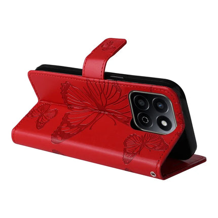 For Honor Play 60 Plus 5G / Play 9T / X7c 4G / 200 Smart 5G Case Butterfly Leather Phone Cover