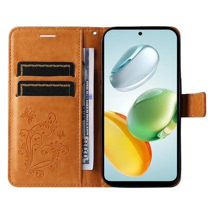 For Honor Play 60 Plus 5G / Play 9T / X7c 4G / 200 Smart 5G Case Butterfly Leather Phone Cover