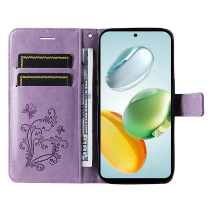 For Honor Play 60 Plus 5G / Play 9T / X7c 4G / 200 Smart 5G Case Butterfly Leather Phone Cover