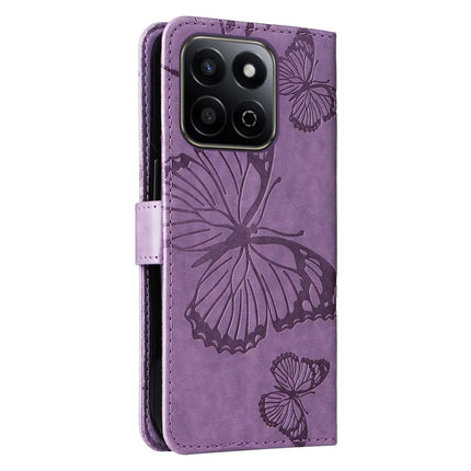 For Honor Play 60 Plus 5G / Play 9T / X7c 4G / 200 Smart 5G Case Butterfly Leather Phone Cover