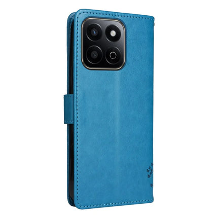 For Honor Play 60 Plus 5G / Play 9T / X7c 4G / 200 Smart 5G Case Cat Tree Pattern Flip Leather Phone Cover