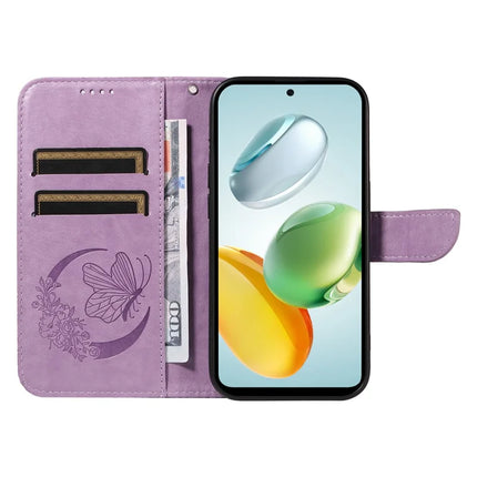 For Honor Play 60 Plus 5G / Play 9T / X7c 4G / 200 Smart 5G Case Butterfly Pattern Leather Wallet Flip Phone Cover