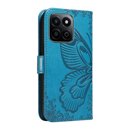 For Honor Play 60 Plus 5G / Play 9T / X7c 4G / 200 Smart 5G Case Butterfly Pattern Leather Wallet Flip Phone Cover