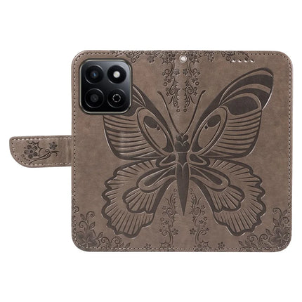 For Honor Play 60 Plus 5G / Play 9T / X7c 4G / 200 Smart 5G Case Butterfly Pattern Leather Wallet Flip Phone Cover
