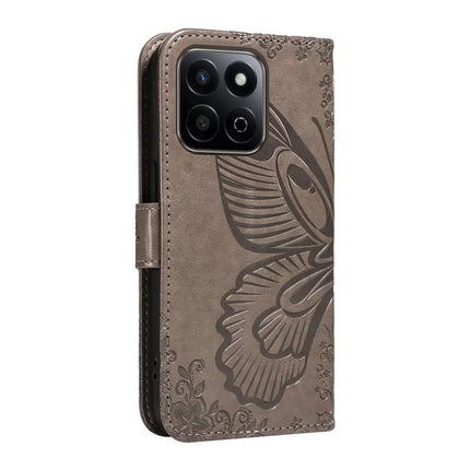 For Honor Play 60 Plus 5G / Play 9T / X7c 4G / 200 Smart 5G Case Butterfly Pattern Leather Wallet Flip Phone Cover